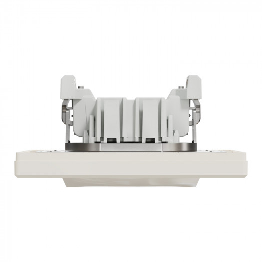 Купить Переключатель 1-клавишный крестовой, крем, Asfora 189,10 грн