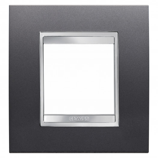 Рамка Chorusmart LUX 2M сланец GEWISS 000169648 Рамка Chorusmart LUX 2M сланец GEWISS 000169648