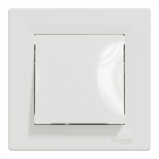 Купити Кнопка, самозажимний контакт, біла, Asfora 153,30 грн