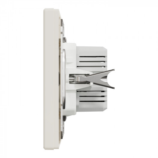 Купити USB розетка подвійна 2,4A кремова Asfora 2 396,20 грн