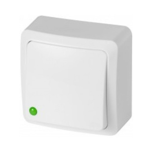 Вимикач BERG 1-кл IP20 000053744