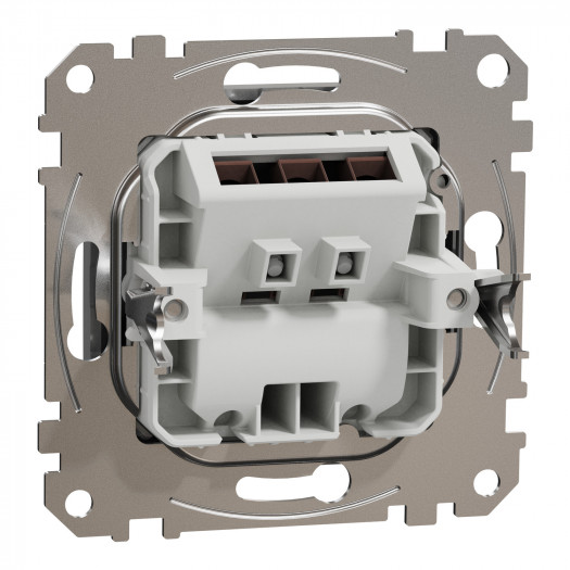 Купить Розетка для ввода кабеля, алюминий Sedna Design 800,00 грн