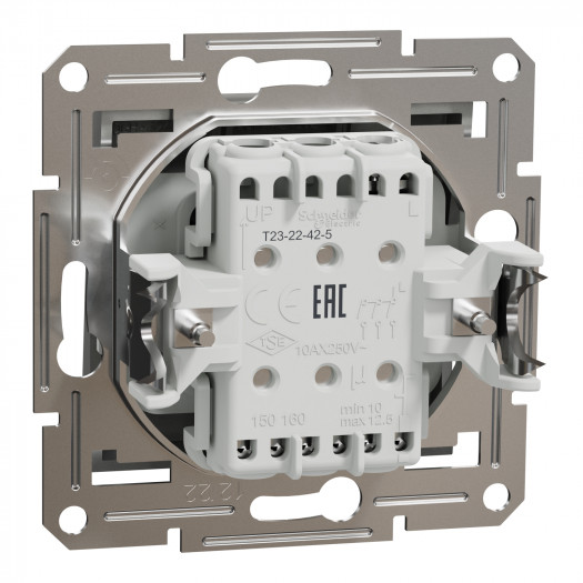Купить Выключатель 3-клавишный 10A, алюминий, Asfora 243,40 грн