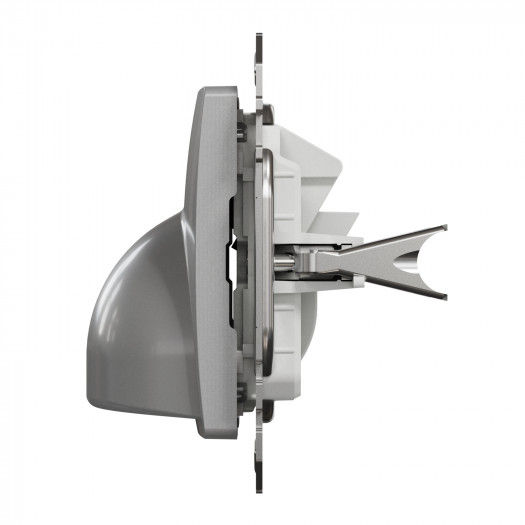 Купить Розетка для ввода кабеля, алюминий Sedna Design 800,00 грн