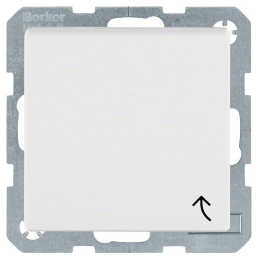 Розетка з з/к з кришкою, пол.білизна-matt, 16А/250В S.1 000022576