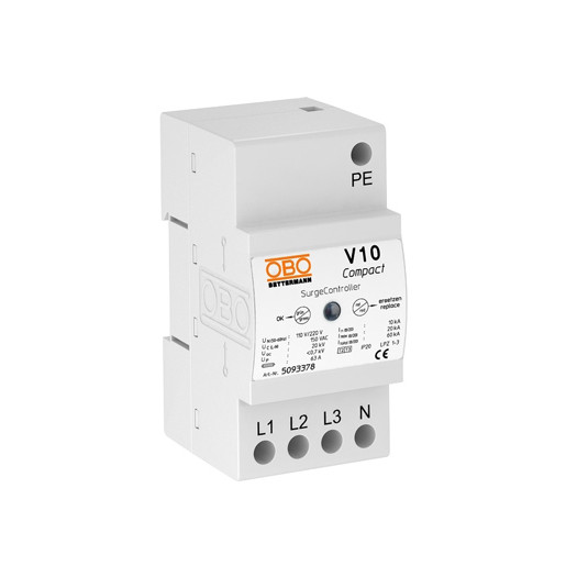 Виснажник Тип ІІ+III V10 Compact 255 В+зв/світлосигнал 000020114