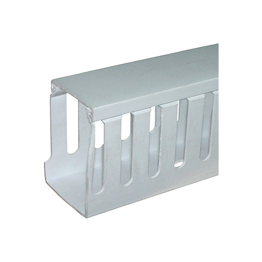Короб пластиковый перфорированный E.NEXT e.trunking.perf.stand.25.65, 25х65мм, 2м (Арт. s13033013) 000018282