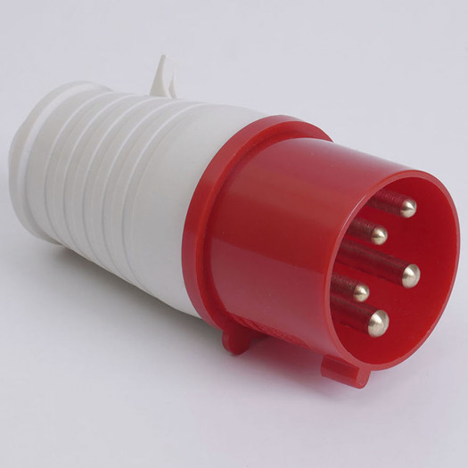 Вилка переносна 7045 125А 380В 3Р+N+Е IP67 LEE 000150647