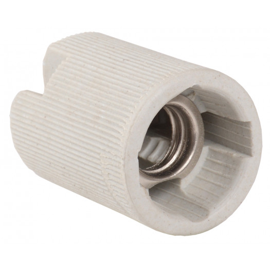 Пкр14-04-К43 Патрон підвісний керамічний, Е14 (400 шт), стікер на виробі, IEK 000036212