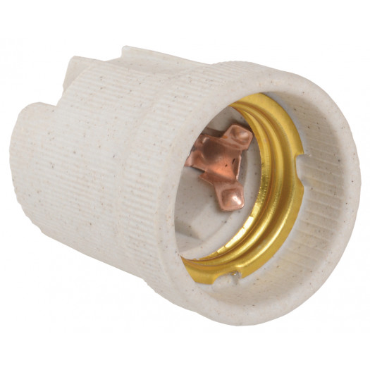 Пкр27-04-К43 Патрон підвісний керамічний, Е27, індивідуальний пакет, IEK 000036215