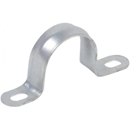 Скоба металева дволапкова d14-15мм 000049679