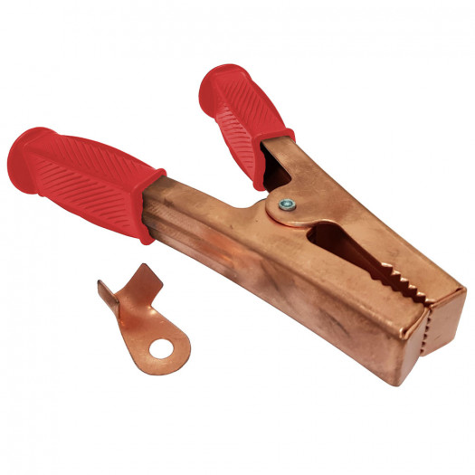 Зажим електричний ЗКС-25 (155мм) червоний 000127286