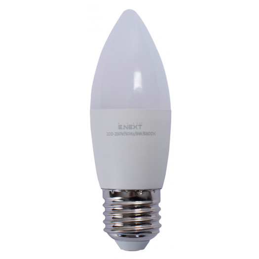 Лампа світлодіодна e.LED.lamp.B35.E27.8.6500 000162806