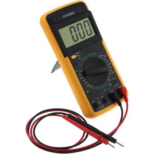 Купити Цифровий мультиметр тестер DT-9208A 461,30 грн