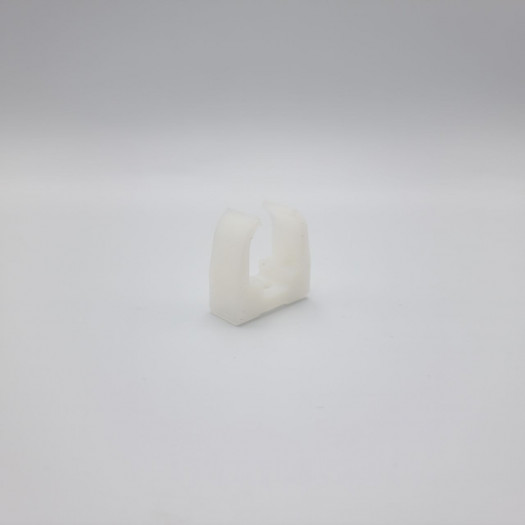 Кліпса для труб нейлонова (під дюбель CTH-3A) PSC-20 біла (50шт), TAKEL 000162135