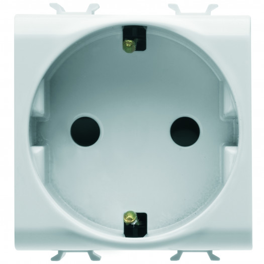Розетка Chorusmart 2M 2P+E 16A сатиновый белый GEWISS 000169807 Розетка Chorusmart 2M 2P+E 16A сатиновый белый GEWISS 000169807