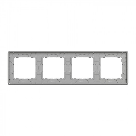 Купити Рамка 4-м матовий алюміній Sedna Elements 900,20 грн