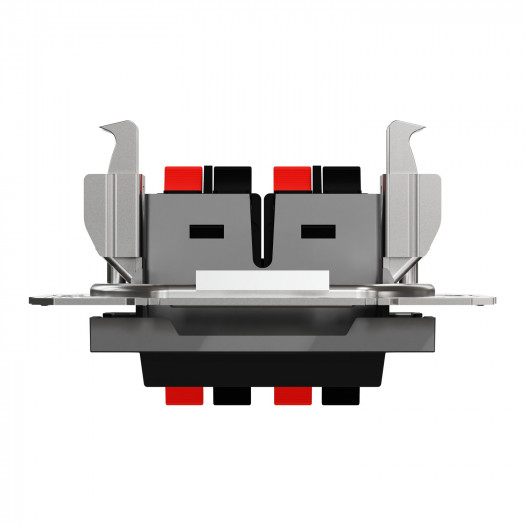 Купити Розетка аудіо антрацит, Asfora 549,50 грн