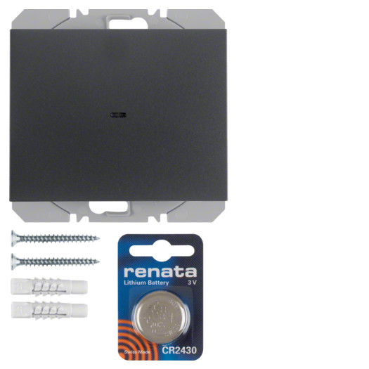 Передатчик 1-канальный KNX-quicklink K.1 антрацит (Арт. 85655275) 000028162