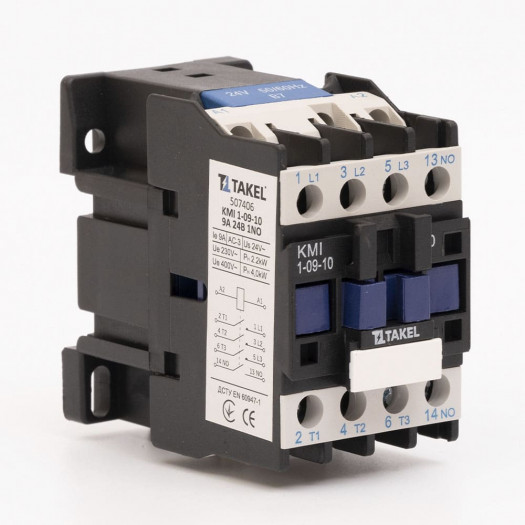Контактор КМІ 1-09-10 9А 24В 1NO 000132077 Контактор КМІ 1-09-10 9А 24В 1NO 000132077
