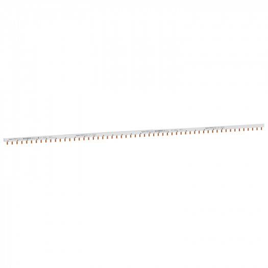 ШИНКА ГРЕБІНЧАСТА EASY9, 63A, 2P, 1 МЕТР 000161106 ШИНКА ГРЕБІНЧАСТА EASY9, 63A, 2P, 1 МЕТР 000161106