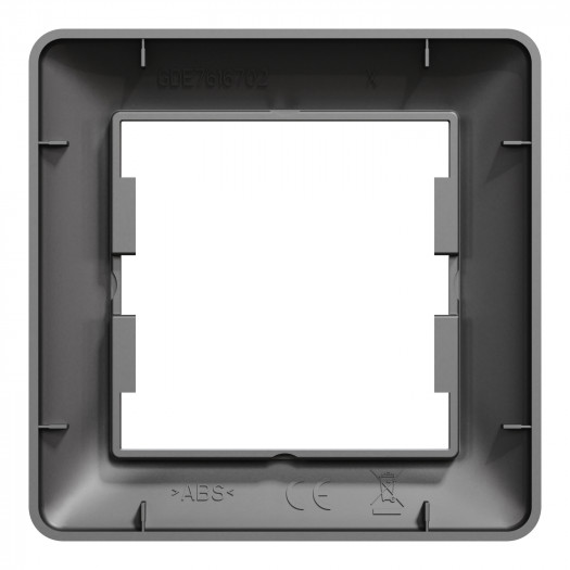 Купити Рамка 1-м, антрацит, Asfora 94,20 грн