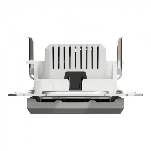 Купити USB розетка подвійна 2,4A алюміній Asfora 2 672,10 грн