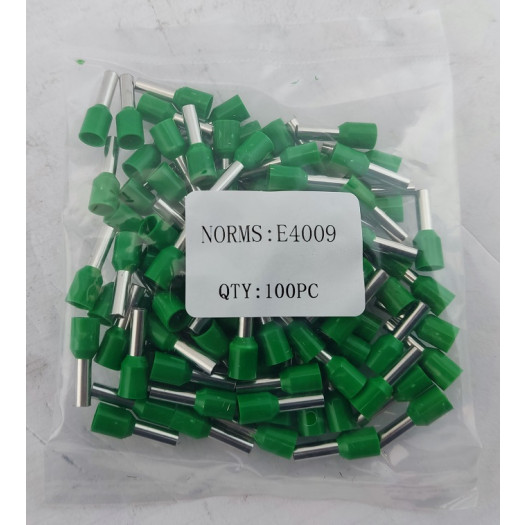 Купити Наконечник гільза Е4009 4 мм.кв. зелений TNSy 40,10 грн