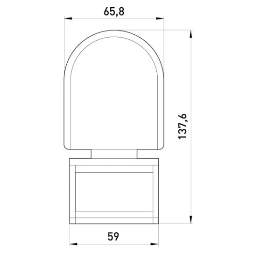 Купити Датчик руху інфрачервоний e.sensor.pir.10F.white(білий), 180°, IP44 277,10 грн