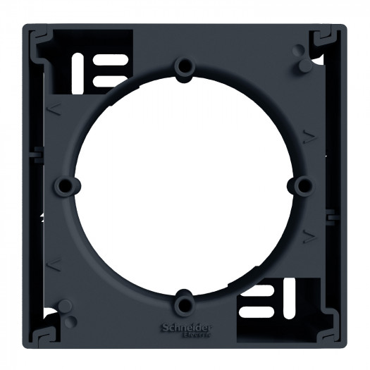 Коробка для зовнішнього монтажу антрацит, Asfora 000160898