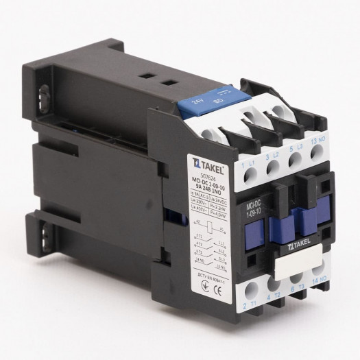 Контактор MCI-DC 1-09-10 9А 24В 1NO 000150275