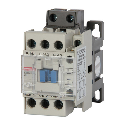 Контактор e.industrial.ukc.18.230, 18А, 230В, 1no+1nc М00000790