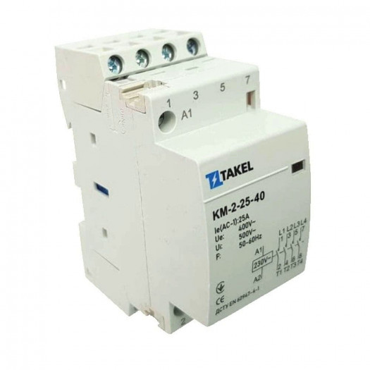 Контактор модульний КМ-2-25-40 25А 4НО 000127455