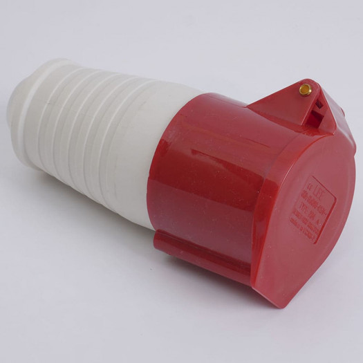 Розетка переносна 7234 63А 380В 3Р+Е IP67 LEE 000132325