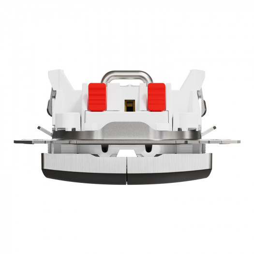 Купити Вимикач кнопковий 1-клавішний для жалюзі, електронне блокування 10 АХ, матовий алюміній Sedna Elements 995,40 грн