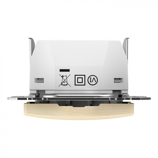 Купити Розетка USB A+C, 3 A, 45 Вт, береза Sedna Elements 4 033,30 грн