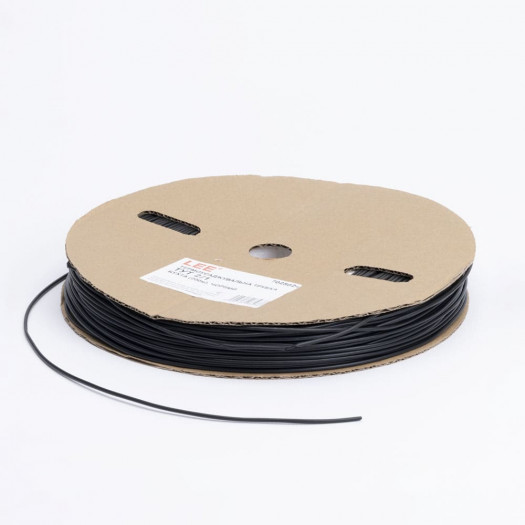 Термоусаджувальна трубка ТУТ 2/1 бухта, чорний 000127828 Термоусаджувальна трубка ТУТ 2/1 бухта, чорний 000127828