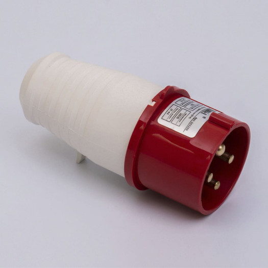 Вилка переносна 014 16А 380В 3Р+Е IP44 000126530