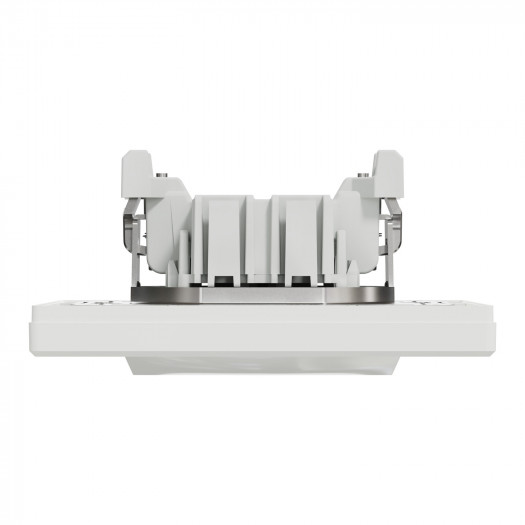 Купити Кнопка, самозажимний контакт, біла, Asfora 153,30 грн