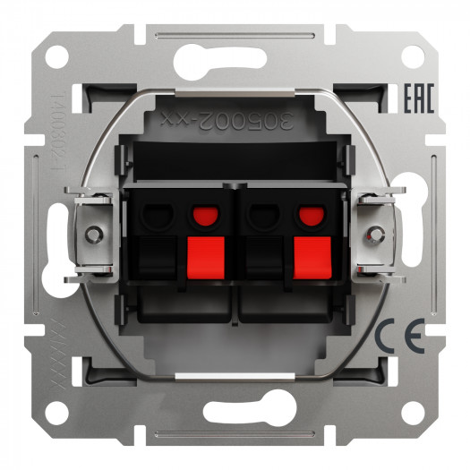 Купити Розетка аудіо антрацит, Asfora 549,50 грн