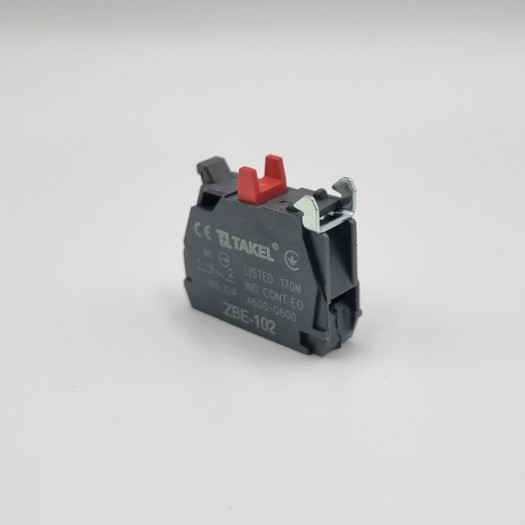 Блок-контакт TK5-BE102 N/C, TAKEL 000163305