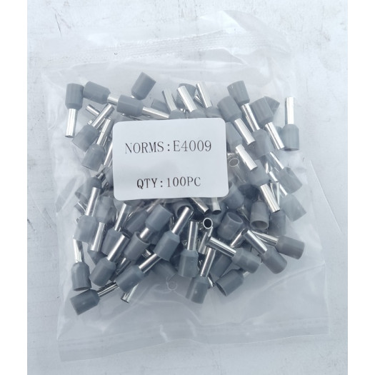 Купити Наконечник гільза Е4009 4 мм.кв. сірий TNSy 40,10 грн