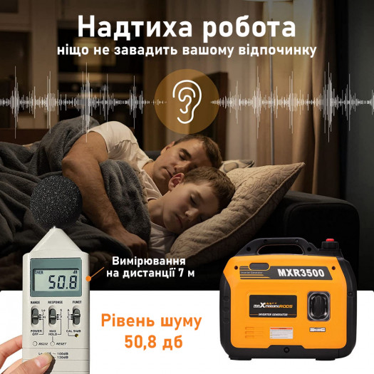 Купить Генератор инверторный MaXpeedingRodsMXR3500 28 500,00 грн