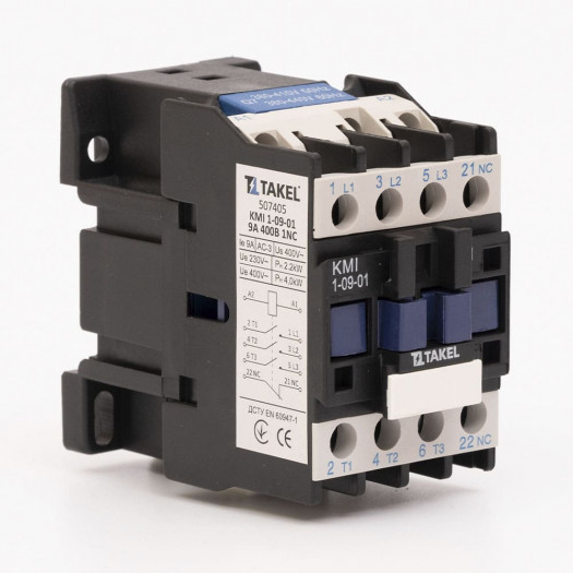 Контактор КМІ 1-09-01 9А 400В 1NC 000132076