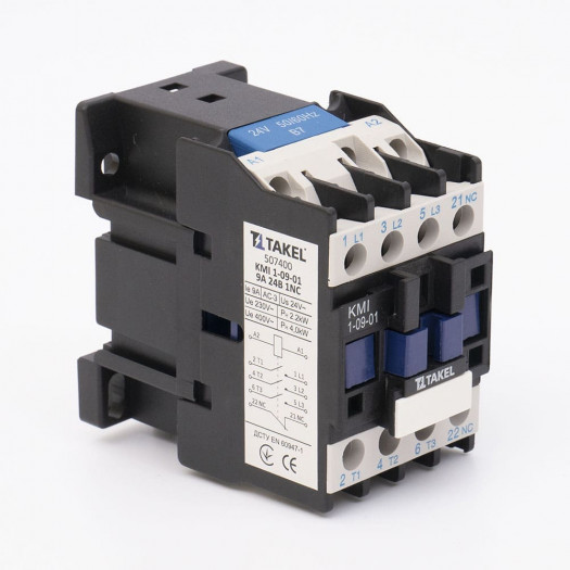 Контактор КМІ 1-09-01 9А 24В 1NC 000132071