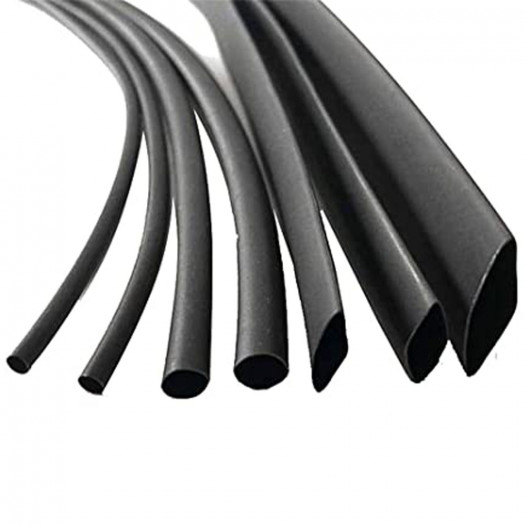 Термоусаджувальна трубка ТУТ 4/2, чорний (1 метр) 000125812