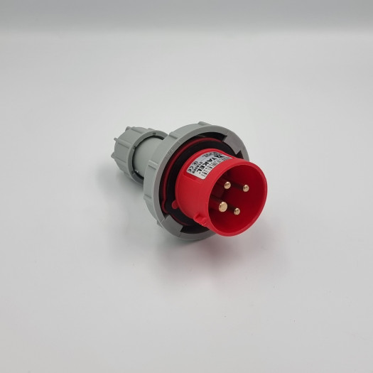 Вилка переносна 0142 16А 380В 3Р+Е IP67, TAKEL 000163363 Вилка переносна 0142 16А 380В 3Р+Е IP67, TAKEL 000163363