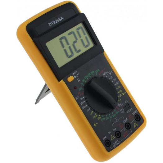 Купити Цифровий мультиметр тестер DT-9208A 461,30 грн