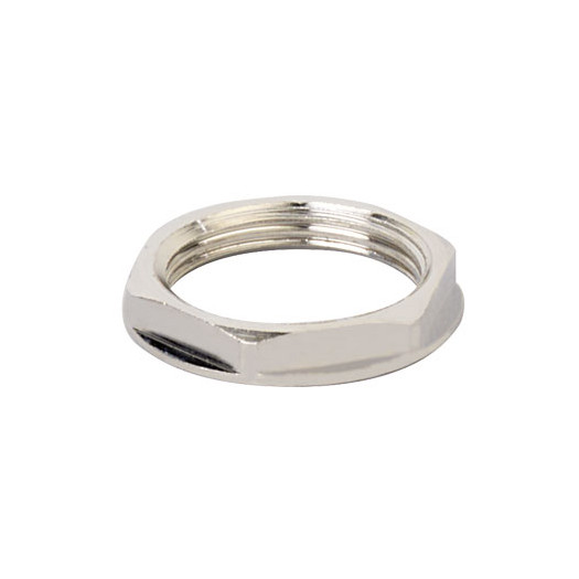 Гайка M20x1, 5, товщина 5, 5мм, нікельована латунь, тип А 000048198