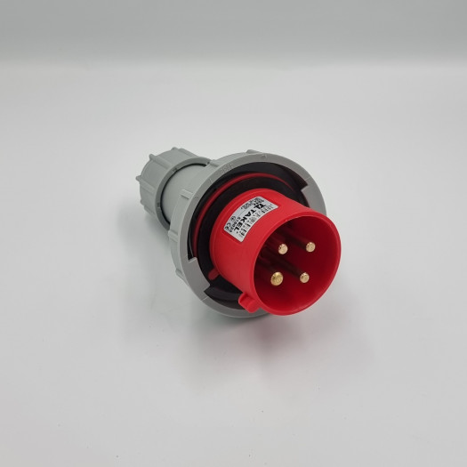 Вилка переносна 0242 32А 380В 3Р+Е IP67, TAKEL 000163376